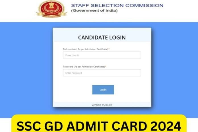 SSC GD Admit Card 2024, Exam Date, Download Link | Smart Web24