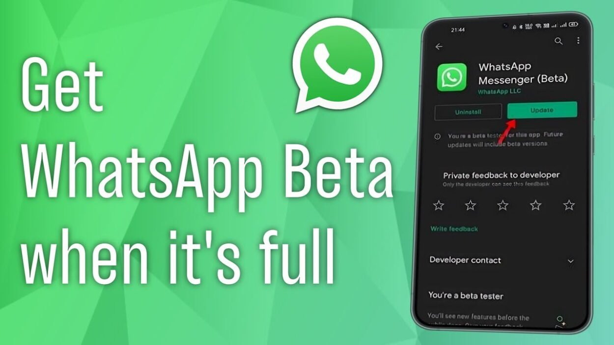 WhatsApp Beta Gets
