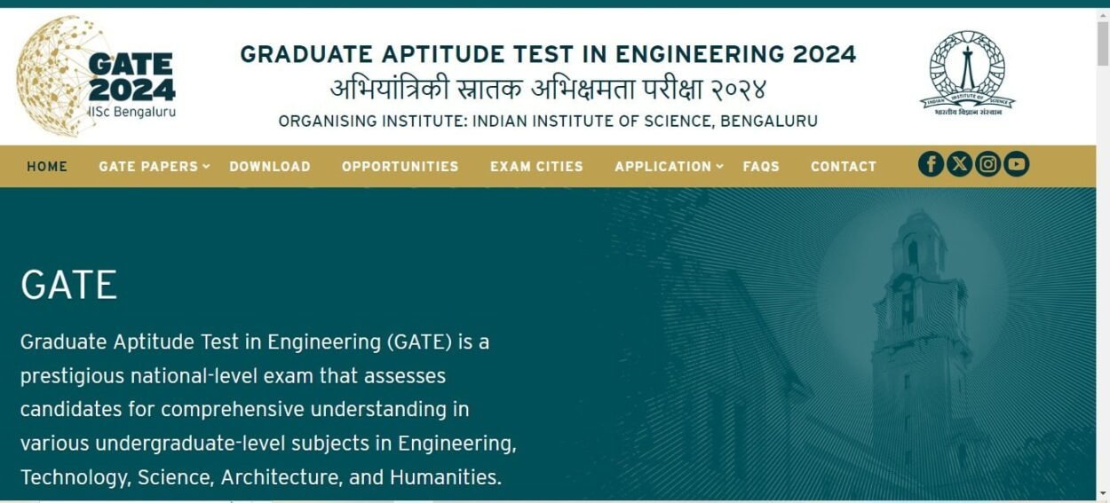 GATE Answer Key 2024