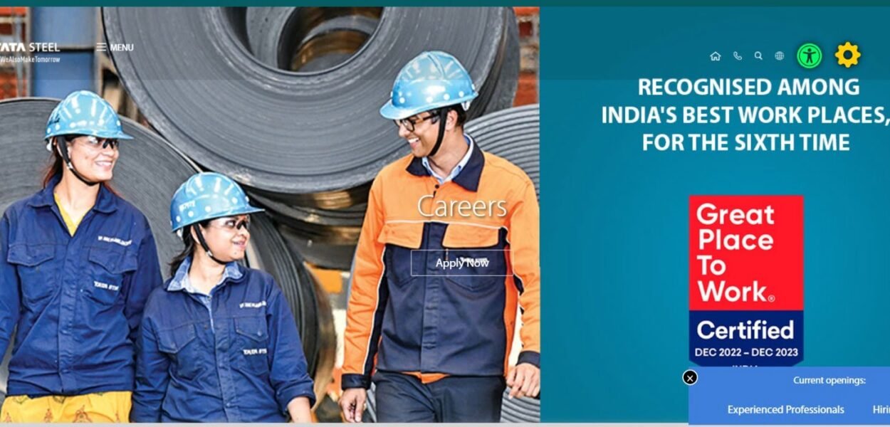 TATA Steel Recruitment 2024 | Apply Now for ITI/Graduation/Diploma/BE/B.Tech
