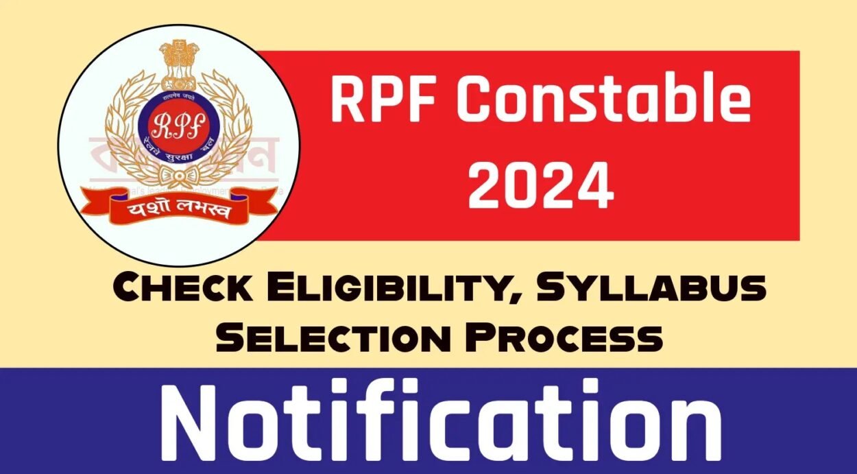 RPF Constable Recruitment 2024