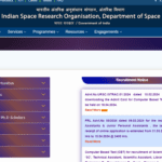 ISRO Junior Personal Assistant Recruitment 2024 | Apply Link for Diploma/Graduate candidates
