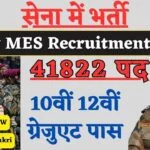 Army MES Recruitment 2024